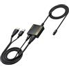 PROZOR 192KHz eARC/ARC Audio Extractor Supporta Dolby/DTS 5.1, Estrattore Audio eARC Potenziato, Convertitore da HDMI ARC/eARC a Ottico con Cavo HDMI e Fibra Ottica per TV ad Amplificatore Soundbar