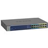 Netgear Switch PoE 16 porte Gigabit Ethernet Unmanaged (GS516UP) - con 8 PoE+ e 8 PoE++ a 380 W, montaggio su rack/desktop e assistenza a vita ProSAFE