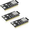 AYWHP Scheda di sviluppo per ESP AYWHP 3 PCS moduli per ESP-DevKitC-S3 con MCU a basso consumo WROOM-1-N16R8, Wi-Fi dual-mode e connettore Bluetooth Type-C, compatibile con Arduino