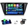 ETLFUCyber 4G+128G Android Autoradio per IVECO Daily 2014-2021 con Wireless Carplay & Android Auto, Schermo Touch IPS 9 pollici con GPS, WiFi, EQ, Bluetooth 5.0, Radio FM/RDS