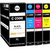 Amaprint 4 XL cartucce compatibili con Canon PGI 2500XL adatto per Canon Maxify IB4000 IB4050 IB4100 IB4150 MB5000 MB5050 MB5100 MB5150 MB5155 MB5300 MB5350 MB5400 MB5450 MB5455