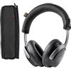 Desing Wish QuietComfort Ultra - Fascia compatibile con cuffie Bose QuietComfort Ultra, in tessuto sportivo spesso, nero