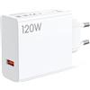 ASKUBSKU Caricatore USB 120W per Xiaomi Redmi Note 14 Pro+ 13 Pro+ 12 5G,Adattatore di Ricarica 120W Ricarica Rapida Spina per Xiaomi 14T 13T per Poco F7 Ultra per Black Shark 5 4, Solo Adattatore