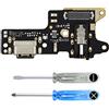 MMOBIEL Connettore Dock Compatibile con Xiaomi Redmi 9 2020 - Presa di Ricarica USB C - Audio Jack/Microfono/Antenna di Ricambio - Incl. Cacciaviti