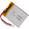 Winfox Batteria LiPo 3,7 V 600 mAh 503040 con connettore 2P-PH, batteria ai polimeri di litio ricaricabile per altoparlanti Bluetooth, telecamere embedded, dispositivi portatili e dispositivi elettronici