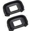 Panlouting 2 Pack | Ricambio Conchiglia Oculare Silicone Mirino per EG | Compatibile con Canon EOS 5D Mark IV, 5D Mark III, 7D, 1D Mark IV e 1D Mark III Fotocamera Digitale