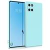MyGadget Cover per Samsung Galaxy Note 10 Lite - Custodia Protettiva in Silicone Morbido - Case TPU Flessibile - Ultra Protezione Antiurto & Antiscivolo Azzurro