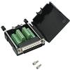 YIOVVOM DB25 Adattatore Maschio per Connettore Terminale Modulo di Segnale, 25 Pin, Senza Saldatura, Con Custodia