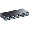 SODOLA Switch gestito dal Web facile da 10 porte da 2,5 GB, 8 porte 2,5 G Base-T, 2 x 10 G SFP+, switch Ethernet multi-Gigabit Ethernet senza ventola per AP wireless, NAS, PC