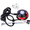YIOVVOM Copapa Cavi rossi da 1,7 m (67) per PC desktop, computer, alimentatore di alimentazione, pulsante di ripristino HDD, interruttore bianco e blu con luci LED (rosso)