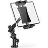 Karoten Supporto per Tablet da Camion, con Braccio Lungo in Metallo Robusto a 3 Sezioni, Supporto da Parete Regolabile a 360 Gradi per Camion/ Camper, Compatibile con Tablet e Telefoni da 4,7-12,9 Pollici