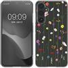 kwmobile Custodia Compatibile con Samsung Galaxy A25 - Cover Silicone TPU - Protezione Back Case - Esplosione Primaverile multicolore/trasparente