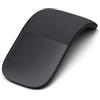 Zunate Mouse Bluetooth Arc Touch, Ottico Pieghevole Ergonomico, Silenzioso, Sottile e Portatile per Computer da Viaggio, BLACK