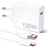 ACAGET 120W Caricatore USB con Cavo USB C 1M per Turbo-Charge Caricatore Rapido Charge per Xiaomi 17 15 14 13 Ultra 15T 14T 13T 12T 11T Pro,per Redmi Note 15 14 13 12 11S 10 Pro,per POCO F8 Pro Ultra F7Ultra