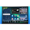 ATOTOZONE [12.5 QLED con LED laterali] Autoradio 2 DIN Android, Agente AI & Visione AI, Protezione Parcheggio, Avviso Golden Hour, Guida al Rifornimento, 8G+128G, 4G LTE, Audio 7.1.2 CH, Ingresso HDMI,X10G225E