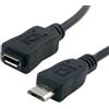 chenyang Micro USB 2.0 Tipo B 5Pin Cavo di estensione da maschio a femmina per tablet e telefono e MHL e OTG 50CM