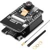 Binghe ESP-CAM WiFi Bluetooth Moduli, ESP-CAM Scheda di sviluppo con Telecamera OV2640 + Modulo di programmazione ESP-CAM-CM con micro USB + 2.4G Antenna esterna Compatibile con Arduino