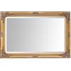 Select Mirrors Specchio Select - Specchio a parete grande Rhone - Vintage francese - Stile barocco rococò - Legno massello - Finitura a mano - Oro antico - 60 cm x 90 cm