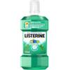 Listerine Kids - Collutorio per bambini con menta morbida senza alcool (500 ml) - Protezione anticarie al fluoro dai 6 anni - Formula al 95% di origine naturale