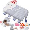 YAOZUP Cuscino Memory Foam Bambini,Cuscino Culla,Cuscino per Bambini con Federa,Ipoallergenico,Anti Acari,Cuscino per Bambini per Sonnellini per Ragazzi e Ragazze (3-10 Anni) (A Elefante)
