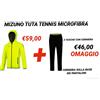 Mizuno TUTA MIZUNO NAGASAKI MICROFIBRA UOMO GIALLO/NERO
