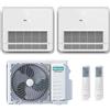 HISENSE CONDIZIONATORE HISENSE CONSOLE A PAVIMENTO DUAL SPLIT 9000+9000 BTU INVERTER 2AMW42U4RGC A++ R32