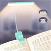 Gritin 2026 2a Gen Luce per Lettura Libri a Letto - 32 LED Full Spectrum, 5 Colori & 5 Luminosità, Fascio Regolabile Largo/Stretto, Batteria 1500mAh Lunga Durata, Ricaricabile-Blu