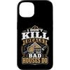 Property House Inspection Designs Custodia per iPhone 13 Home Ispettore Immobiliare Non uccido Offerte Le case cattive fanno
