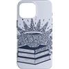 Coffee and Bookis Themed Apparels Women Custodia per iPhone 16 Pro Max Amante dei libri Lettura Biblioteca Caffè Bibliofilo Bookworm