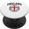 Maglietta Inghilterra UK Regno Unito Ing Tshirt Inghilterra Inglese UK Regno Unito Londra Britannica PopSockets PopGrip Adesivo