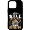 Property House Inspection Designs Custodia per iPhone 16 Pro Home Ispettore Immobiliare Non uccido Offerte Le case cattive fanno