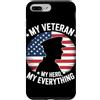 Military Wife Gifts Custodia per iPhone 7 Plus/8 Plus Moglie Veterana Militare Veterani Giorno Veterano Moglie