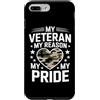 Military Wife Gifts Custodia per iPhone 7 Plus/8 Plus Moglie Veterana Militare Veterani Giorno Veterano Moglie