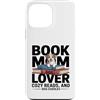 Reading Puppy Book Mom Dog Lover Custodia per iPhone 13 Pro Max Book Mom Dog Lover Letture Accoglienti E Coccole Per Cani