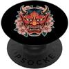 Japanese Oni Mask Aesthetic By TOKYO WAV Maschera giapponese del diavolo Yokai del diavolo Hannya Giappone Oni PopSockets PopGrip Adesivo