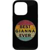 First Names Apparel vintage Style Custodia per iPhone 13 Pro Nome personalizzato Gianna I love Gianna Retro Vintage Style