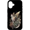 Tannaidhe's Designs Custodia per iPhone 16 Calico Cat Dragon Fairy con edera autunnale e ali