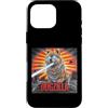 Pomeranian Puppy Lover PS Custodia per iPhone 16 Pro Max Divertente retrò giapponese Dogzilla Pomerania Amante dei cani