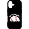 Wyoming Baseball Gifts Co Custodia per iPhone 17 Design vintage State Pride di baseball del Wyoming