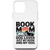 Reading And Dog Lover Bookworm Custodia per iPhone 12 mini Prenota Mom Dog Lover Solo il mio libro e il mio cane