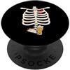 Funny Halloween Shirts Scary Gifts Women Scheletro Gravidanza Taco Birra Cinco De Mayo Xray Halloween PopSockets PopGrip Adesivo