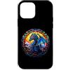 Colorful Dragon Store Custodia per iPhone 12 mini Drago di vetro colorato