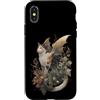 Tannaidhe's Designs Custodia per iPhone X/XS Calico Cat Dragon Fairy con edera autunnale e ali