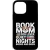 Bookworm Dog Lover Quiet Nights Reading Custodia per iPhone 13 Pro Max Prenota Mamma Amante Del Cane Notti Tranquille Libri E Cani