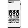 Reading Mama Feline Lover Bookworm Cat Custodia per iPhone 7 Plus/8 Plus Prenota mamma amante dei gatti solo un altro capitolo Cat Nap