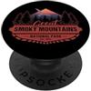 KAEDAM Gifts: Great Smoky Mountains Nati Souvenir delle vacanze al Parco Nazionale delle Grandi Montagne Fumose PopSockets PopGrip Adesivo