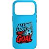 F4NT4STIC SPORTS COLLECTION Custodia per iPhone 17 Pro Football Collection Soccer All About That Goal