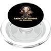 Unique Religious Apparel and s for Devou Design vintage ispirato all'arte di Santa Caterina di Bologna PopSockets PopGrip per MagSafe