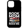 Dog Lover Reading Mom Bookworm Sunset Custodia per iPhone 12 mini Book Mom Dog Lover I miei libri e cani hanno bisogno di me
