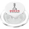 Statement Quote Culture Queen Of F-ing Everything (Dichiarazione di potere delle donne) PopSockets PopGrip per MagSafe